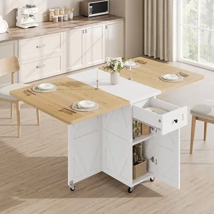 JOCOEVOL Folding Dining Table for Small Spaces