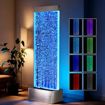 JOCOEVOL Bubble Wall Waterfall Fountain