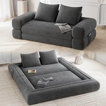 JOCOEVOL 4-in-1 Convertible Folding Sofa Bed