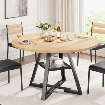 JOCOEVOL Round Dining Table