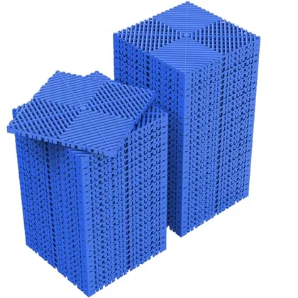 JOCOEVOL 60-Pcs Interlocking Tile