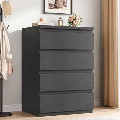 JOCOEVOL 4 Drawer Dresser for Bedroom